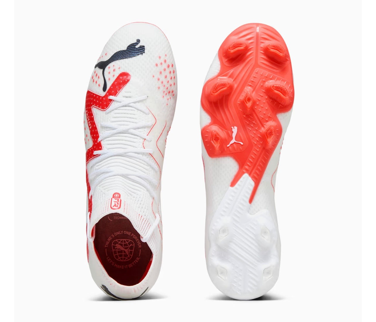 Puma Future 7 Ultimate FG|| White and Red